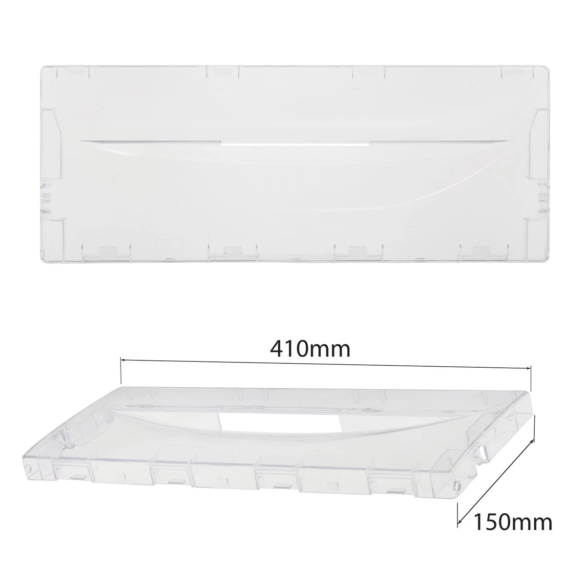 Hotpoint frigo congelatore cassetto frontale pannello copertura maniglia di plastica (430 MM x 240 mm