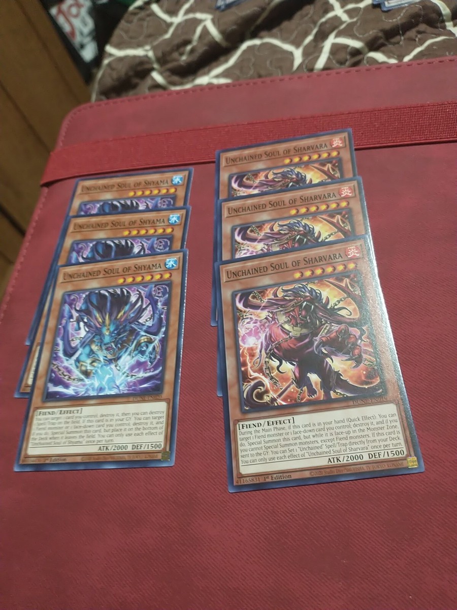 Yu-Gi-Oh! 6x Unchained Soul Deck Core (DUNE, Common) PREORDER SHIPS 7/28