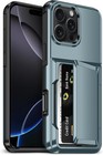 do iPhone 16 Pro max etui z uchwytem na karty [3 karty] wytrzymałe odporne na wstrząsy Prot