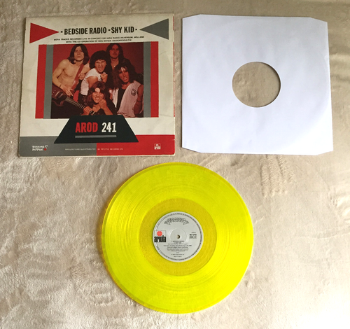 KROKUS - TOKYO NIGHTS, A LTD EDITION YELLOW 12", ARIOLA, AROD 241 (1980) VG/EX - Picture 2 of 6
