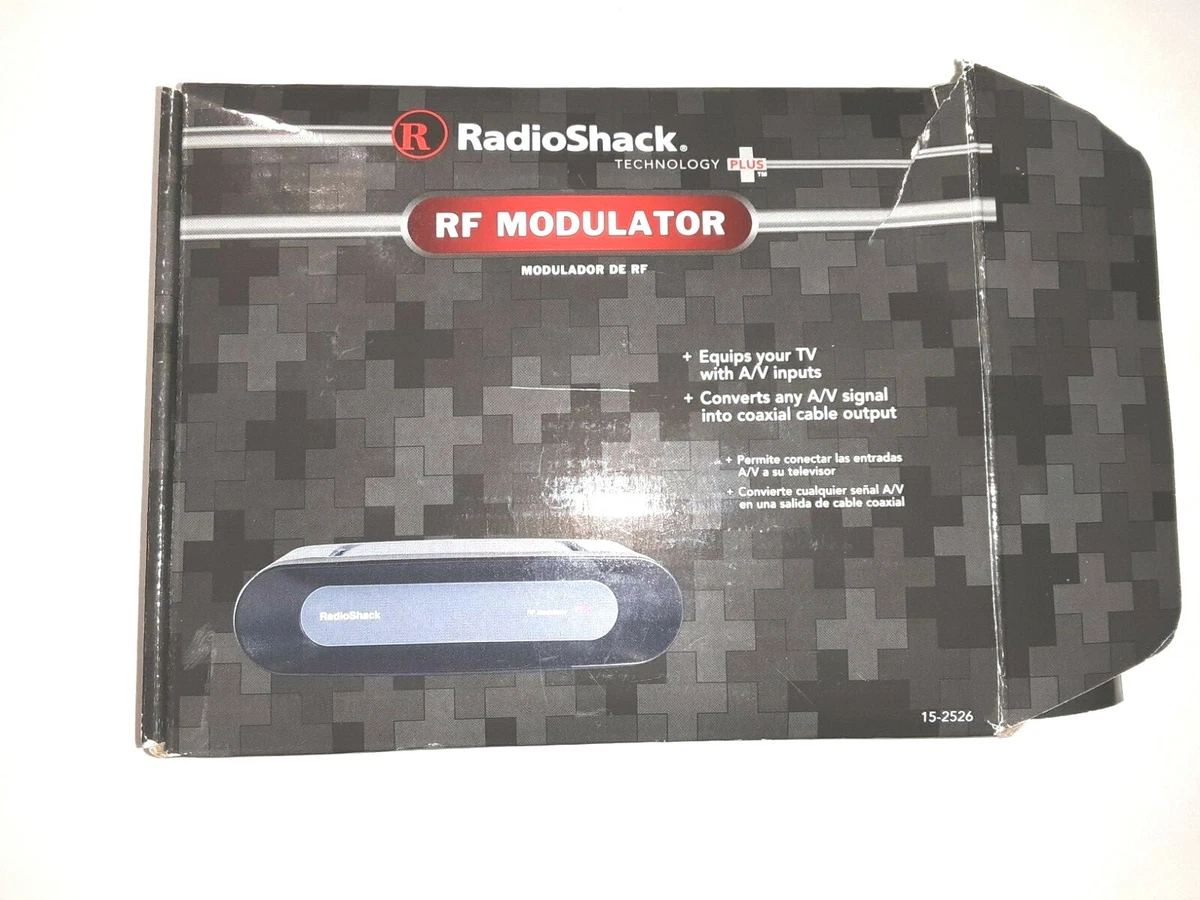 Radio Shack RF modulator 152526 www.vita.co.in