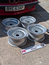 Genuine Classic BMW BBS RZ Alloy Wheels E28 E24 E9 E3 Not RS Alpina