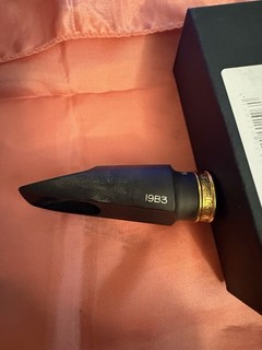 Ted Klum Yardbird Model Alto Saxophone Mouthpiece Hard Rubber 5