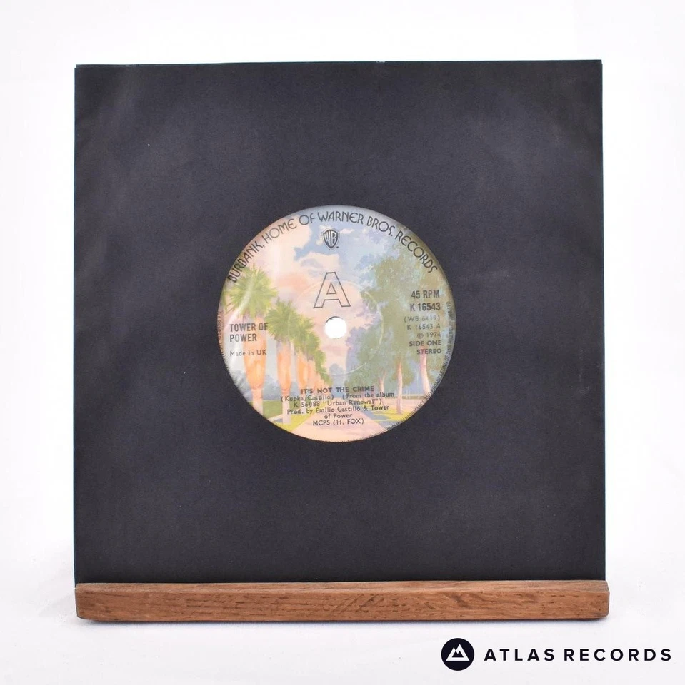 Tower Of Power - It's Not The Crime - 7" Vinyl Record - VG+ - Image 2 of 4