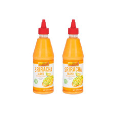 Sriracha Mayo (15 Oz - 2 Pack), Cage-Free Eggs, Gluten Free, Creamy Spicy Mayonn