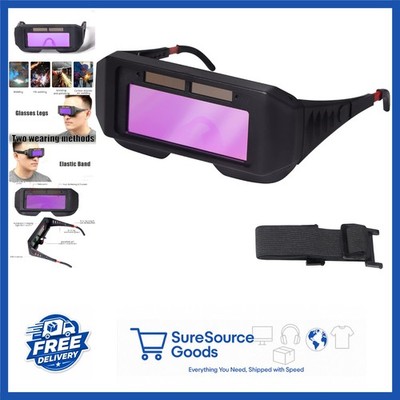 Lightweight Welding Goggles with Adjustable Headband and Anti-Glare Features
