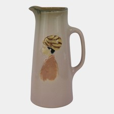 Weller Dickensware 3rd Line 1904 Vintage Art Pottery Portrait Pitcher 580