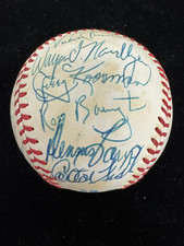 1986 Chicago White Sox Team Signed Baseball 24 Signers! Beckett LOA