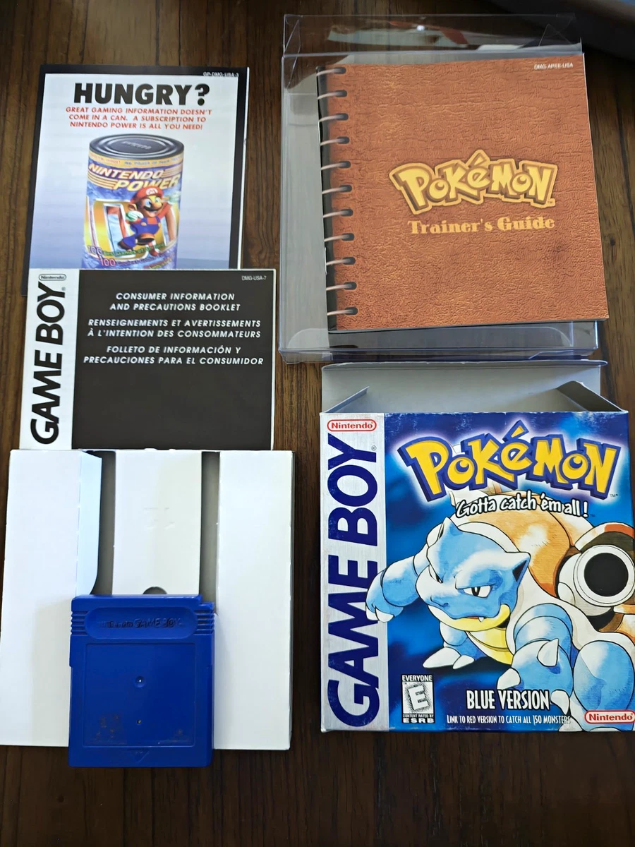 Pokémon: Blue Version Nintendo Boxing Video Games for sale | eBay