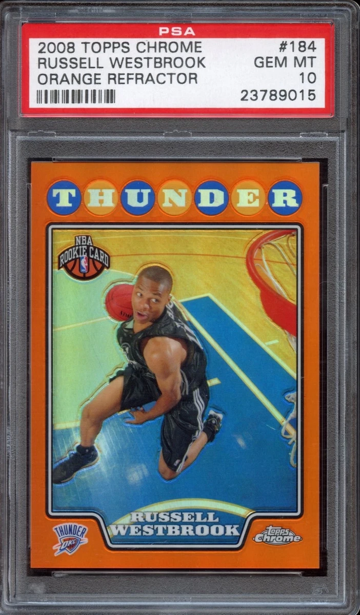 Topps Russell Westbrook Basketball Rookie Sports Trading Cards