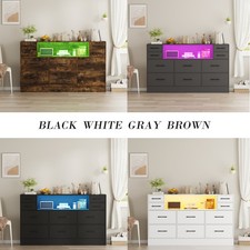 Fabric Chest of Drawers 10 Drawer Dresser Bedroom Bedside Storage Organizer Unit