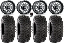 ITP Momentum 15" Wheels Milled 30" XC450 Tires Textron Wildcat XX