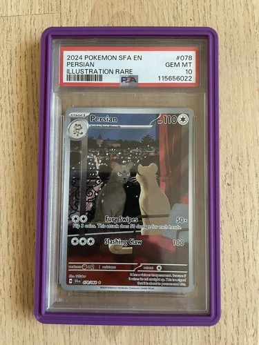 78 Persian PSA 10 Shrouded Fable SV Scarlet & Violet GUARD INCLUDED
