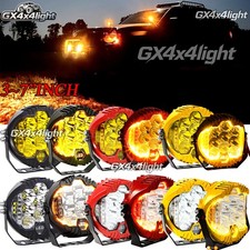 357 Led Work Light Bar Amber Pods Drl Round Offroad Driving Truck Atv Fog Lamp 357 Led Work Light Bar Amber Pods Drl Round Offroad Driving Truck Atv Fog Lamp
