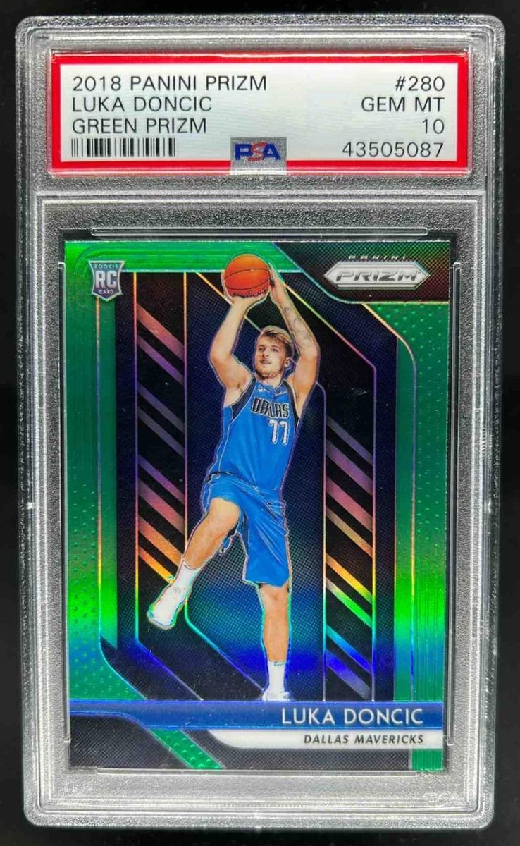 Luka Dončić 10 Graded Basketball Rookie Sports Trading Cards