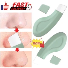 Silicone Nose Blackhead Remover Deep Clean Skin Face Scraper for Men & Women NEW