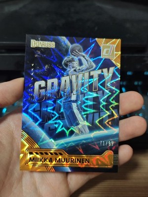 Miikka Muurinen 2025-26 Panini Donruss Zero Gravity Orange Explosion /99 #11