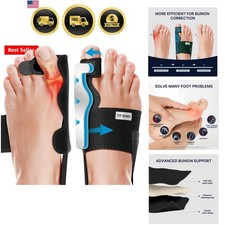 Bunion Corrector Women  Men Big Toe - Adjustable Big Toe Separator for Pain ...