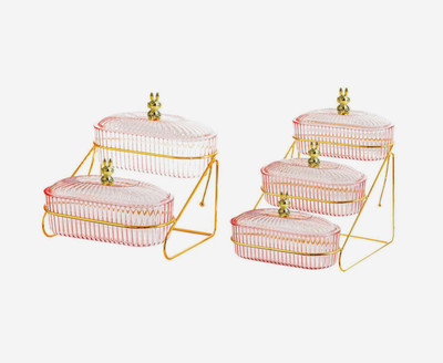 2pcs Dried fruit tray, appetizer tray, multipurpose container, food storage tray