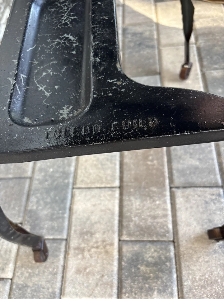 Mesa/soporte plegable para máquina de escribir Toledo Guild MCM todo metal, historia propia Foto 4 de 4