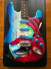 Squier by Fender Affinity Strat Jimmy Buffett parrot w/hsc 2002
