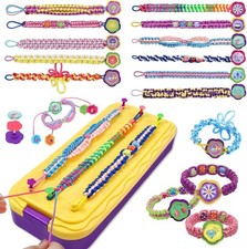 Arts and Crafts for Kids Age 8-12 Friendship Bracelet Making Kit for Girls - Be