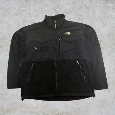Vintage The North Face Fleecejacke Herren XL TG Retro Schwarz MADE IN USA