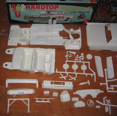 AMT 1962 Lincoln Continental Hardtop Kit K-422 Annual 3-in-1
