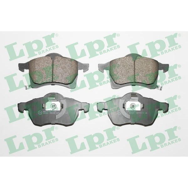 LPR 05P690 Bremsbelagsatz, Scheibenbremse-image
