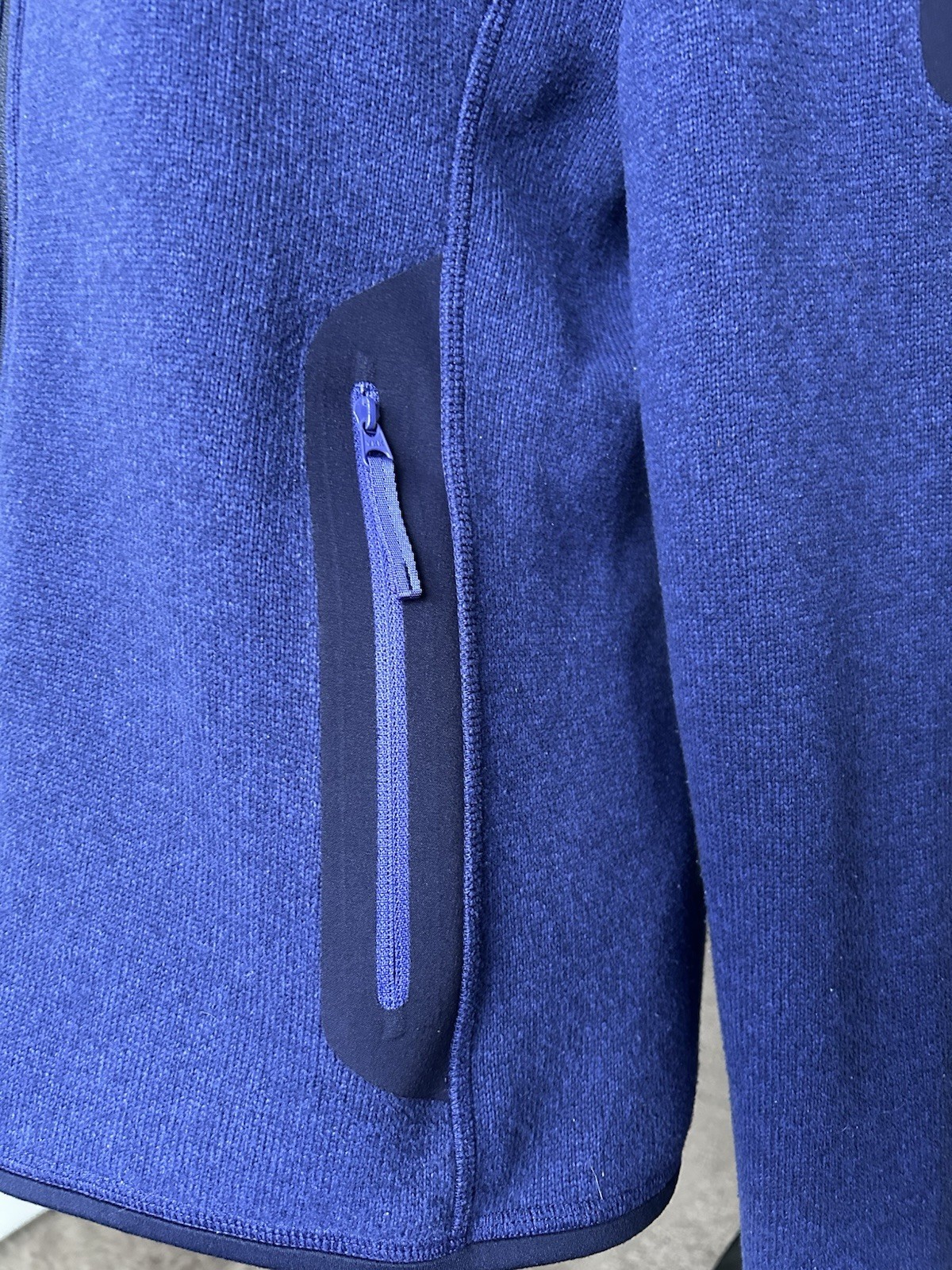 ARC'TERYX Giacca donna Arc’teryx indaco manica lunga full zip aderente taglia media