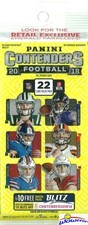 2018 Panini Contenders Football EXCLUSIVE Factory Sealed JUMBO FAT Pack-22 Cards