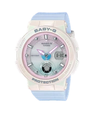 Casio Ladies Baby-G Digital Quartz White Resin Watch BGA-250-7A3 Orginal