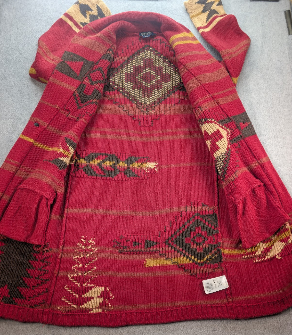 PENDLETON Southwest Button Front Long Cardigan Co… - image 10