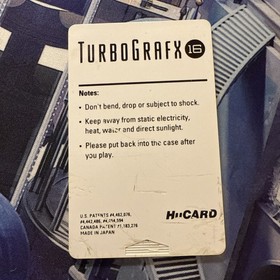 Tiger Road TurboGrafx-16 HuCARD Game Only