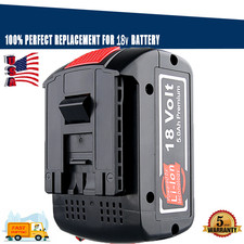 18V for Bosch BAT618 BAT609 5.0Ah Li-ion Battery BAT620 BAT610G BAT619G 24618-01
