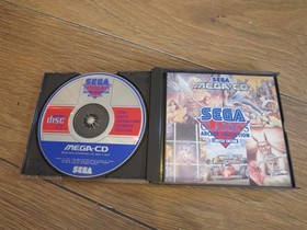 Sega Mega -cd Classics Arcade Collection Case And Manuals 