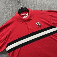 Dale Earnhardt Jr Shirt Polo Mens 2XL NASCAR Racing Budweiser Winner's Circle