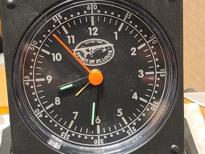 希少）スピリットオブセントルイス　ラジオアラームロック　AM/FM（裏面訳あり） 希少・新品 スピリット オブ セントルイス Spirit of St Louis AM／FM
