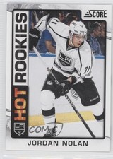 2012-13 Score Hot Rookies Jordan Nolan #508 2a8