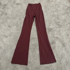 Lululemon Groove Nulu Flare Pant Womens Size 2 Super High Rise W5DKMS Red Boot