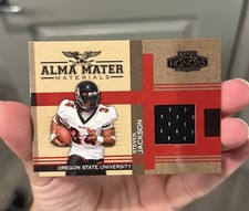 2004 Playoff Honors Alma Mater Materials #AM-22 Steven Jackson Jersey Card