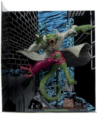 McFarlane Toys Marvel The Lizard Posed Figure with Scene [Spider-Man #2]