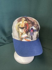 Star Wars The Force Awakens C3PO, R2D2, BB-8 Snapback Boys Ball Cap