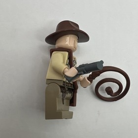 LEGO Minifigure Indiana Jones Tan Open Collar Shirt iaj033 7199