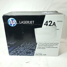 HP 42A Q5942A Black Original LaserJet Toner Cartridge 10K New Sealed