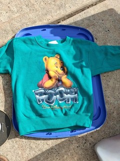 Vintage Winnie The Pooh Pullover Sweater Size Xs 2 4 Years Disney Store 90s