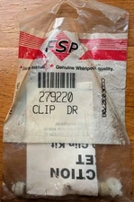 Genuine OEM FSP Whirlpool 279220 Drying Machine Clip Kit