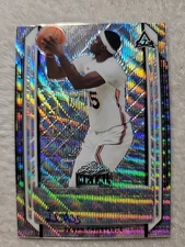 Devan Cambridge 2022 Leaf Metal Draft Silver Wave ARC Auto Texas Tech 