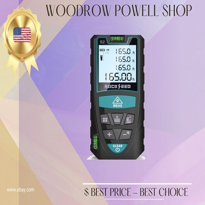 High Accuracy Laser Measure with Multiple Measurement Modes & Memory Function