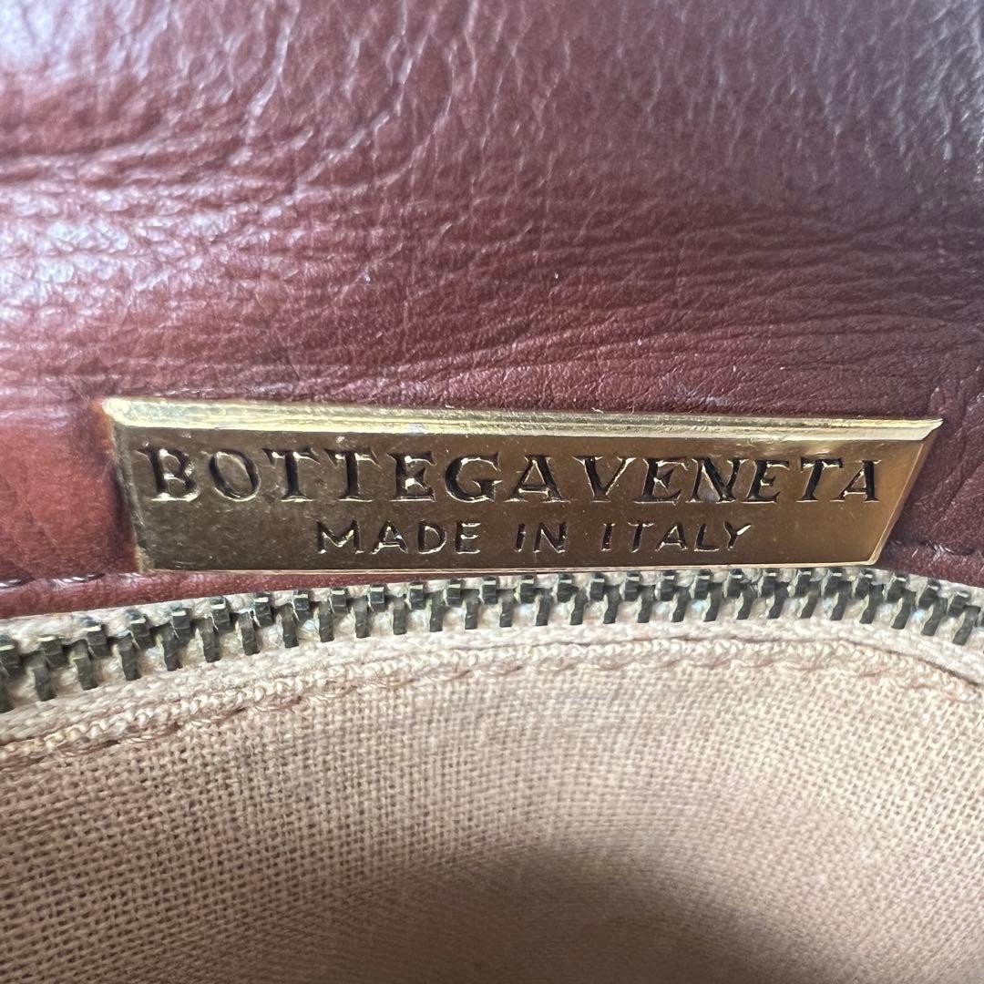 Bottega Veneta Shoulder Bag Pochette Leather Brown Vintage Rare Model From JP YZ thumbnail 17
